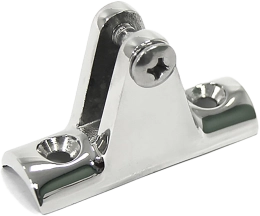 Кронштейн рамы тента на леер 22мм, нерж.сталь, с винтом (0628-0102)